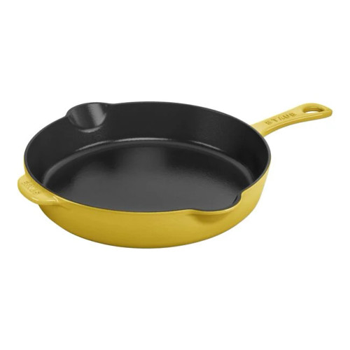 Staub Cast Iron 11" Citron Traditional Fry Pan