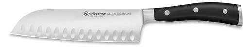 Wusthof Classic Ikon 7 inch Santoku Knife - Hollow Edge