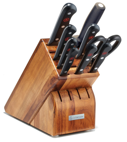 Wusthof Gourmet 10 Piece Acacia Block Set