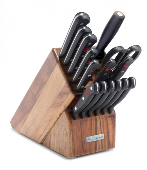 Wusthof Gourmet 16 Piece Acacia Block Set
