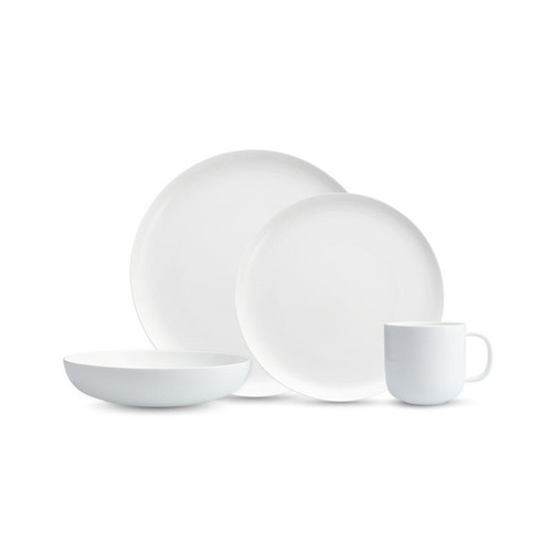 Fortessa Modern Coupe 16 Piece Dinnerware Set