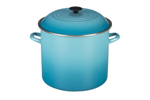 Le Creuset Enamel on Steel 16 qt. Caribbean Stock Pot