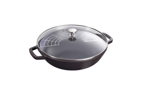 Staub Cast Iron 4 1/2 qt. Perfect Pan - Matte Black