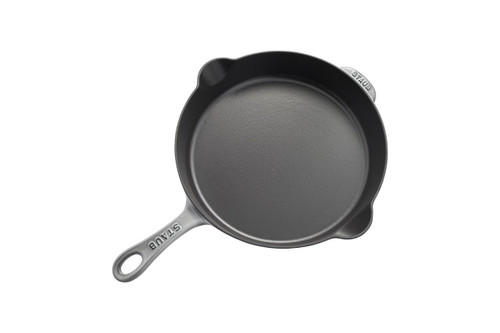 Staub Cast Iron 11" Traditional Fry Pan - Graphite Grey