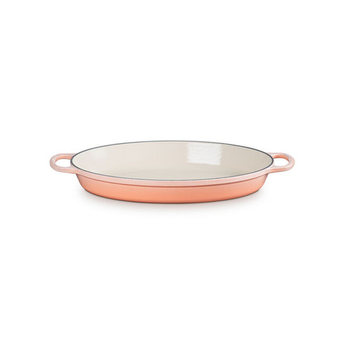 Le Creuset Signature Cast Iron 3 qt Peche Oval Baker