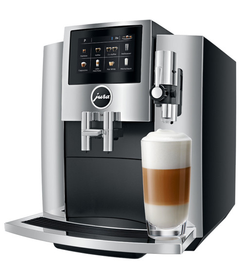 Jura S8 Automatic Coffee Machine - Chrome