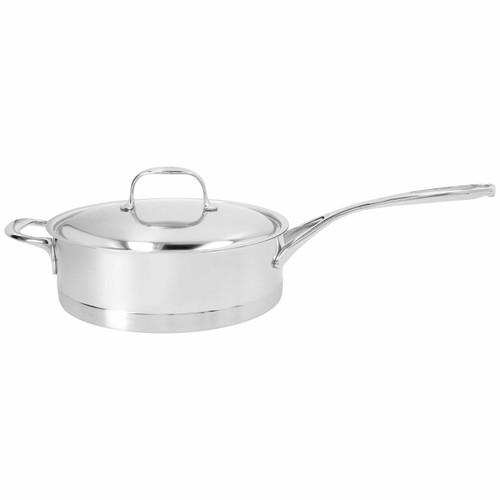 Demeyere Atlantis Stainless Steel 4.2 qt. Saute Pan & Lid