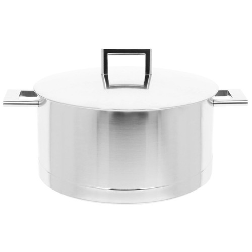 Demeyere John Pawson Stainless Steel 5.5 qt. Casserole or Saucepot & Lid