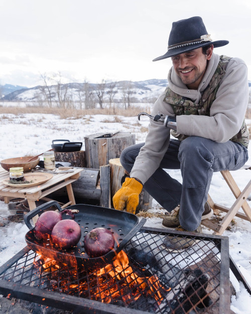 Le Creuset Alpine Outdoor Collection 12" Square Grill Basket