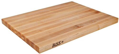 John Boos Reversible Edge Grain Cutting Board - 24 x 18 x 1 1/2 inch - Maple