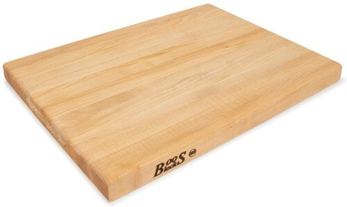 John Boos Reversible Edge Grain Cutting Board - 20 x 15 x 1 1/2 inch - Maple