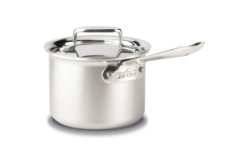 All-Clad d5 Brushed Stainless 2 qt. Sauce Pan with Lid