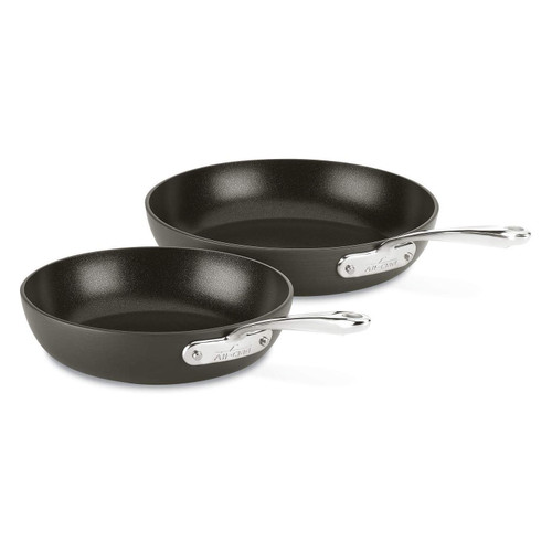 All-Clad Essentials Nonstick 8 1/2 & 10 1/2 Inch Fry Pan Set