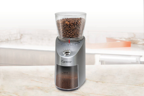 Capresso Infinity Plus Conical Burr Grinder - Stainless Steel
