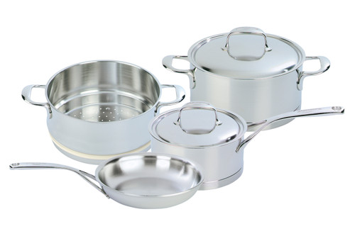 Demeyere Atlantis Stainless Steel 6 Piece Cookware Set