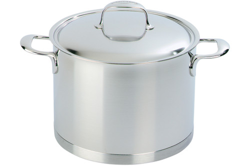Demeyere Atlantis Stainless Steel 8 1/2 qt. Stock Pot & Lid