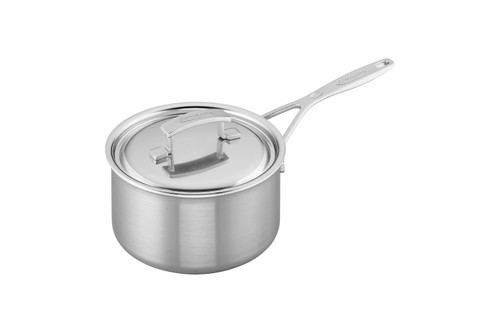 Demeyere Industry5 Stainless Steel 1.5 qt. Sauce Pan