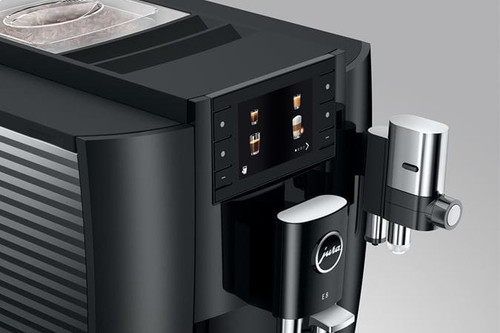 Jura E8 Super Automatic Coffee Machine - Metropolitan Black