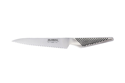 Global 6 inch Serrated Utility Knife