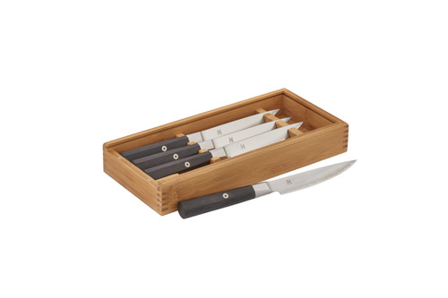 Miyabi Koh 4 piece Steak Knife Set with Bamboo Box