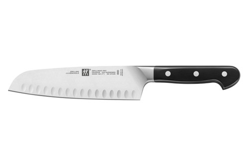 Zwilling Pro 7 inch Santoku Knife - Hollow Edge