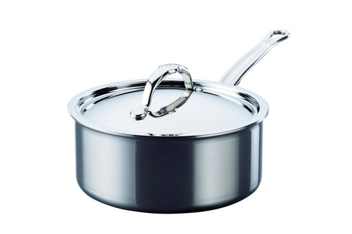 Hestan NanoBond Stainless Steel 3 qt. Covered Saucepan