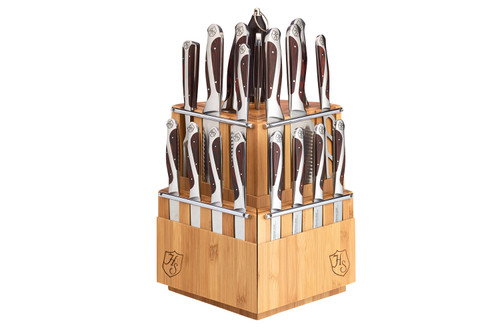 Hammer Stahl 21 Piece Classic Collection Knife Block Set