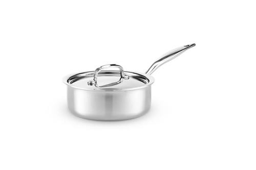Hammer Stahl Heritage Steel Multi-Ply 2 qt. Saucepan with Lid