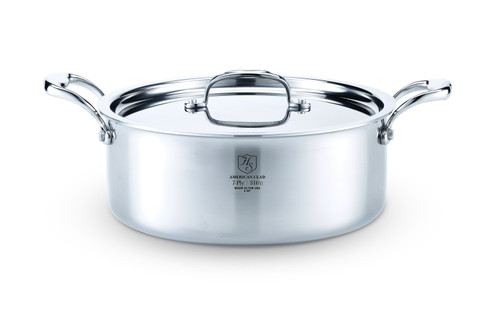 Heritage Steel Multi-Ply 6 qt. Rondeau with Lid