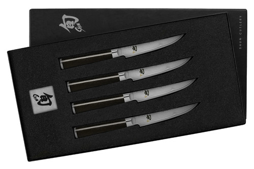 Shun Classic 4 Piece Boxed Steak Knife Set