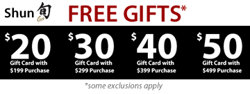 Shun Free Gifts