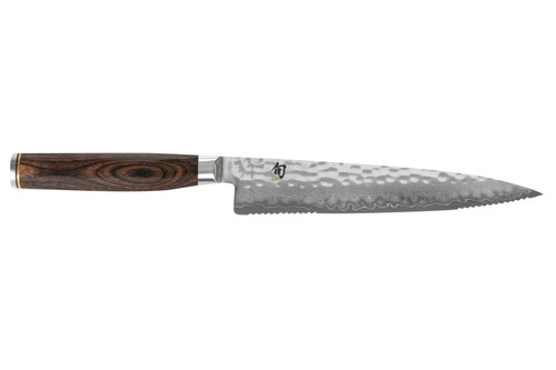 Shun Premier 6 1/2 inch Serrated Utility Knife