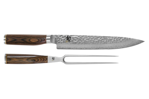 Shun Premier 2 Piece Carving Knife Set