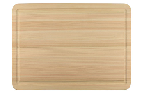 Shun Large Hinoki Cutting Board with Juice Groove