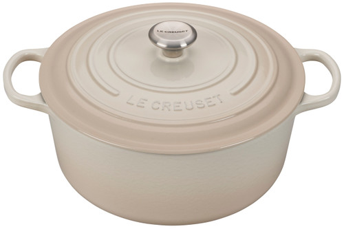 Le Creuset Signature Cast Iron 7.25 qt. Meringue Round Dutch Oven