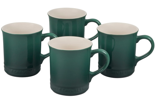 Le Creuset Stoneware Set of 4 Mugs - Artichaut