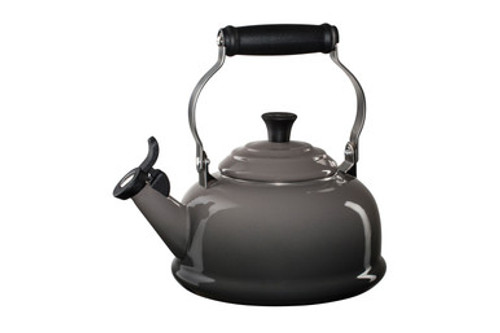 Le Creuset Classic Whistling Tea Kettle with Phenolic Knob - Oyster