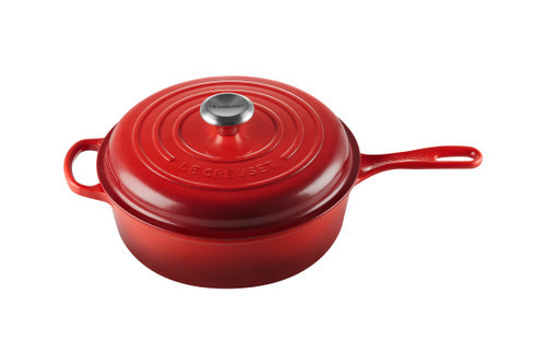 Le Creuset Signature Cast Iron 3.75 Quart Cerise Cassadou