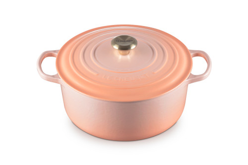 Le Creuset Signature Cast Iron 7.25 qt. Peche Round Dutch Oven