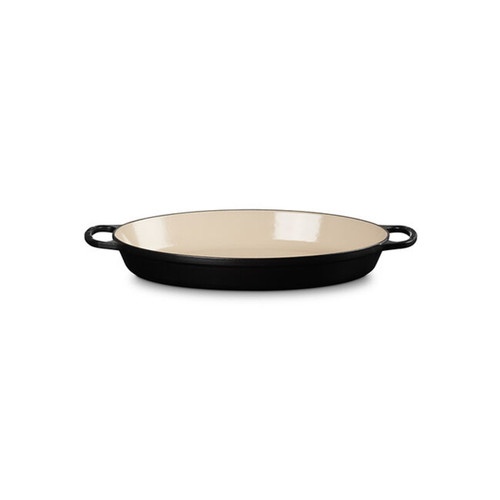Le Creuset Signature Cast Iron 3 qt Licorice Oval Baker