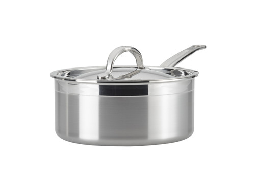 Hestan ProBond Forged Stainless Steel 3 qt. Sauce Pan w/Lid