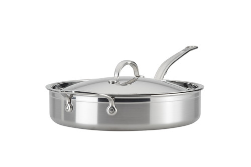 Hestan ProBond Forged Stainless Steel 5 qt. Saute Pan with Lid