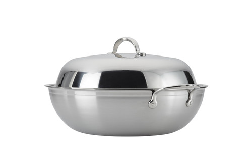 Hestan ProBond Forged Stainless Steel 14 inch Wok with Lid