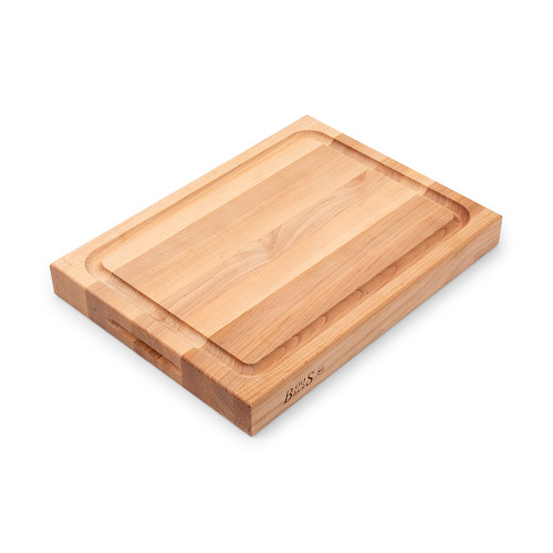 John Boos 20 x 15 x 2.25 inch Maple Deluxe Barbecue Cutting Board