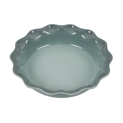 Le Creuset 9 inch Fluted Pie Dish - Sea Salt