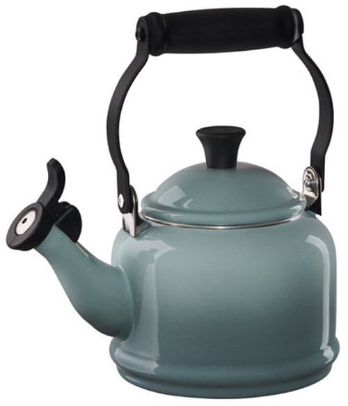 Le Creuset Demi Tea Kettle with Phenolic Knob - Sea Salt