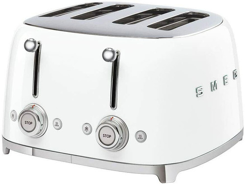 SMEG 50's Retro Style 4-Slot Toaster - White