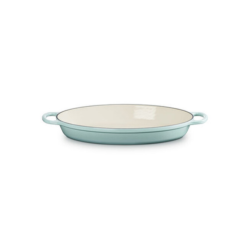 Le Creuset Signature Cast Iron 3 qt Sea Salt Oval Baker
