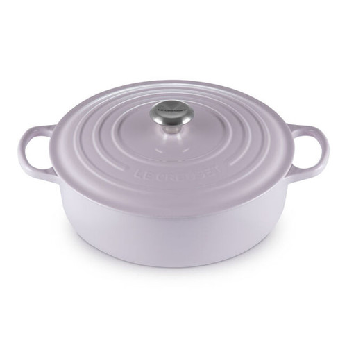 Le Creuset Signature Cast Iron Round Wide 6.75 Quart Oven - Shallot