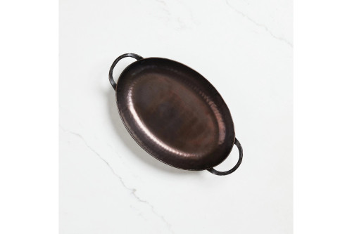 Smithey Carbon Steel Oval Roaster